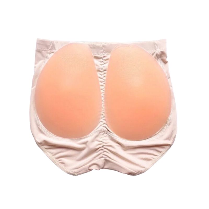 4 Women's Silicone Padded Hip Enhancer Panty Full Buttocks Artificial Hip Underwear - Image 1