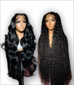 13X6 Raw Indian Lace Frontal Human Hair Wig,Frontal Wigs Lace Front Human Hair Wholesale,Deep Curly 30 Inch Human Hair Wigs - Image 3