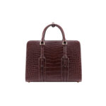 Luxury Designer High Quality Handmade Real Alligator Skin Genuine Crocodile Leather Briefcase and Men Business Bag - Image 3