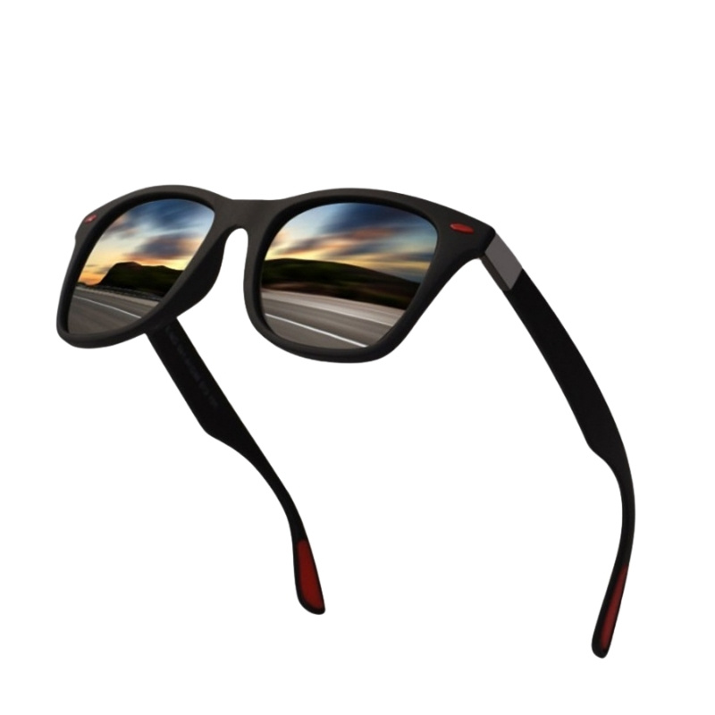 4 Classic Vintage Square Sunglasses for Men Women Retro UV400 Eyewear PC for Driving Fishing Fashionable Brand Designer Sun - Image 1